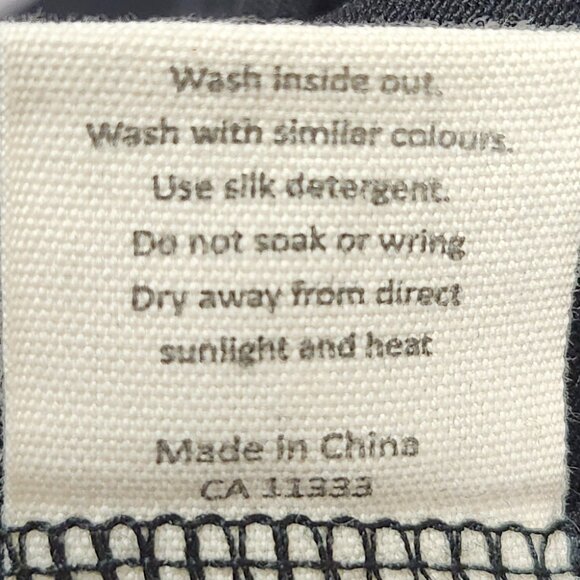 Rosemunde Women's Black Silk V-Neck Tank Top W/Lace Straps Size M - Picture 8 of 8